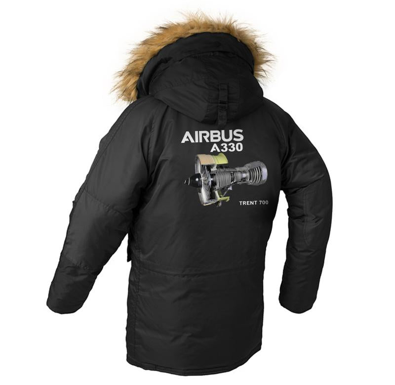 AIRBUS A330 DESIGNED WINTER N3B PUFFER COAT THE AV8R