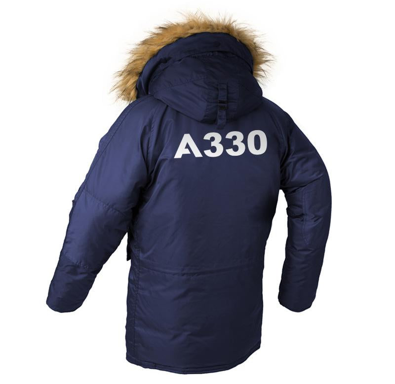 AIRBUS A330 DESIGNED WINTER N3B PUFFER COAT THE AV8R