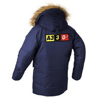 Thumbnail for AIRBUS A330 DESIGNED WINTER N3B PUFFER COAT THE AV8R