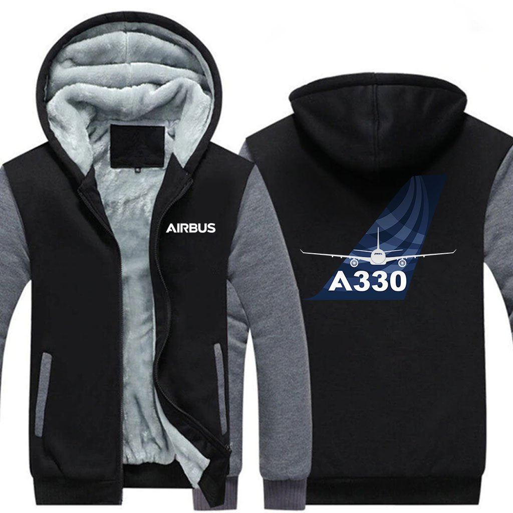 AIRBUS A330 DESIGNED ZIPPER SWEATERS THE AV8R