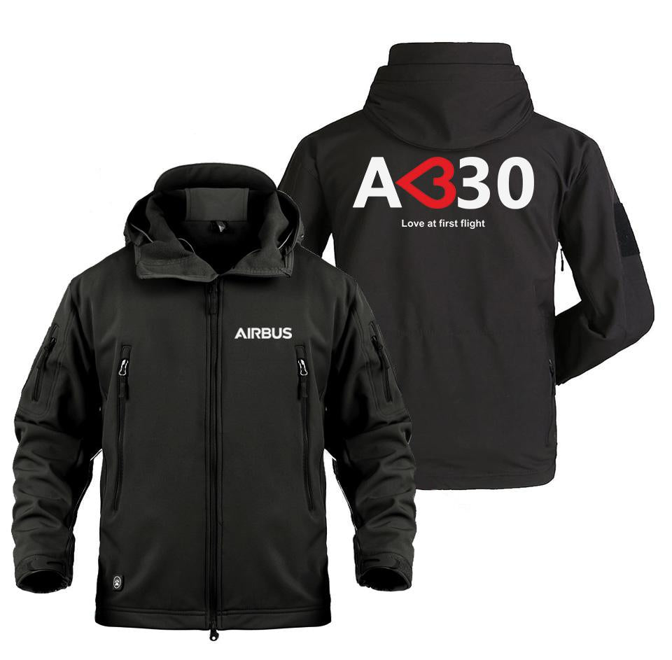 AIRBUS A330 LOVE AT FIRST FLIGHT DESIGNED MILITARY FLEECE THE AV8R