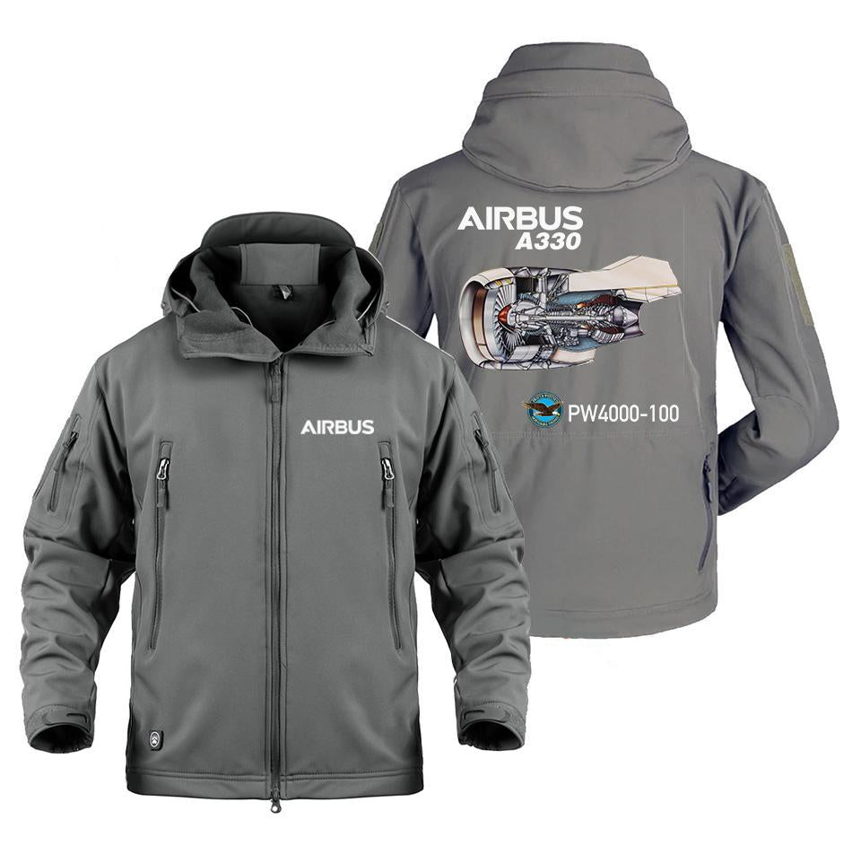 AIRBUS A330 PW000-100 DESIGNED MILITARY FLEECE THE AV8R