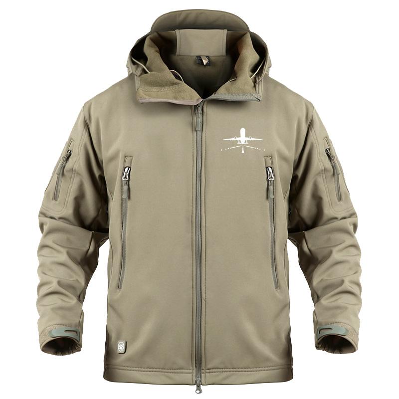 AIRBUS A330 RUNWAY LIGHT DESIGNED MILITARY FLEECE THE AV8R