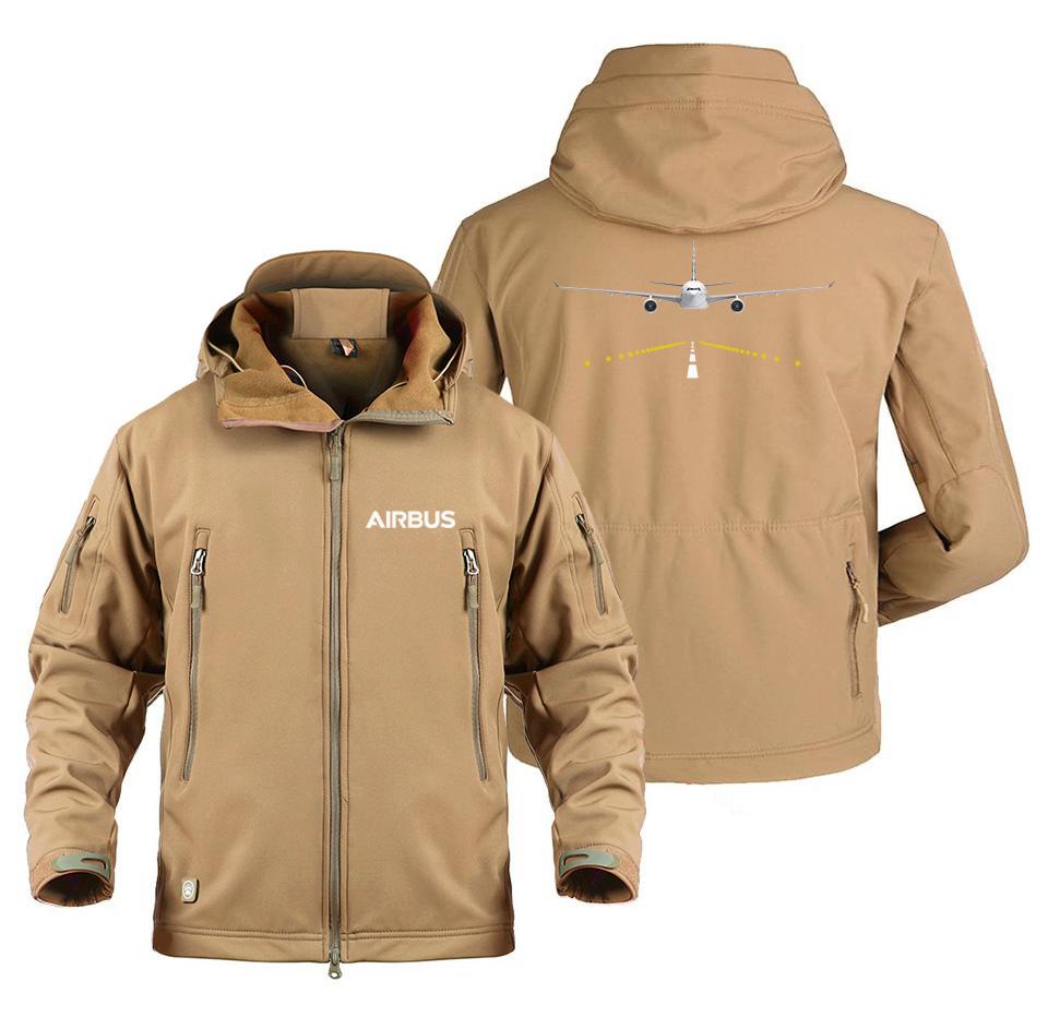 AIRBUS A330 RUNWAY LIGHT DESIGNED MILITARY FLEECE THE AV8R