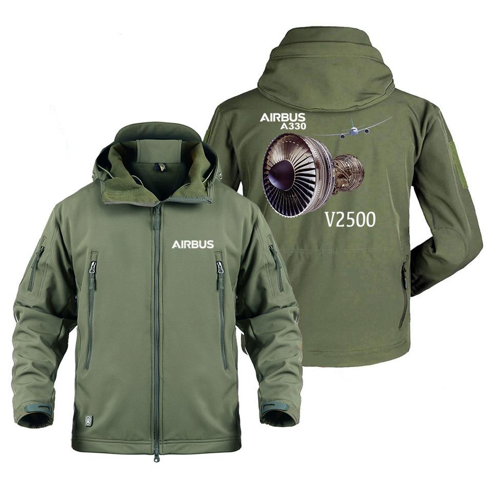 AIRBUS A330 V2500 DESIGNED MILITARY FLEECE THE AV8R