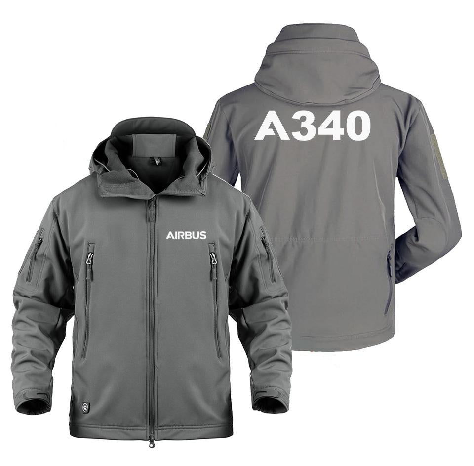AIRBUS A340 DESIGNED MILITARY FLEECE THE AV8R