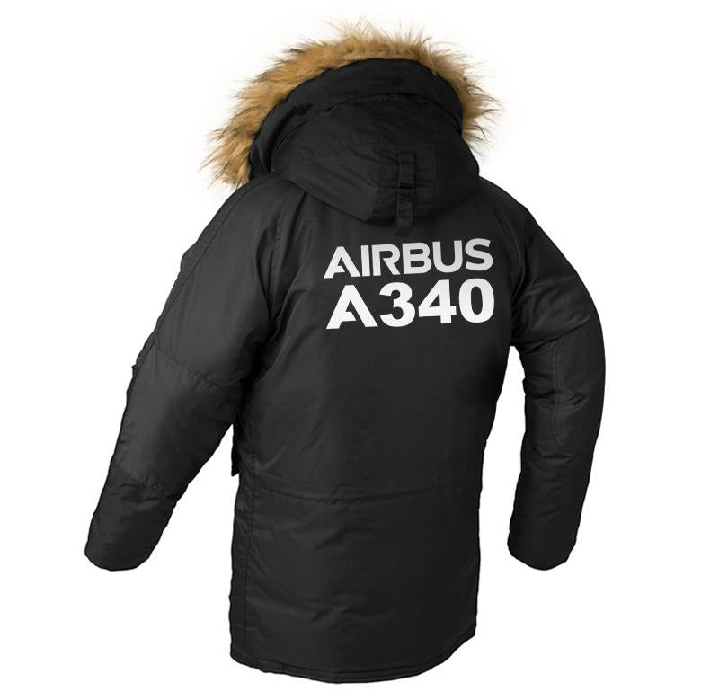 AIRBUS A340 DESIGNED WINTER N3B PUFFER COAT THE AV8R