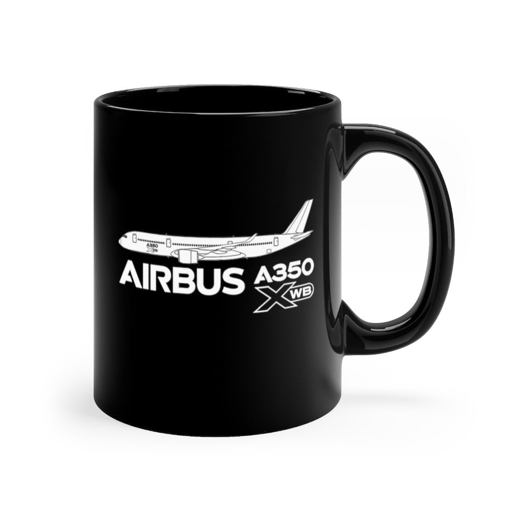 AIRBUS A350  DESIGNED MUG Printify