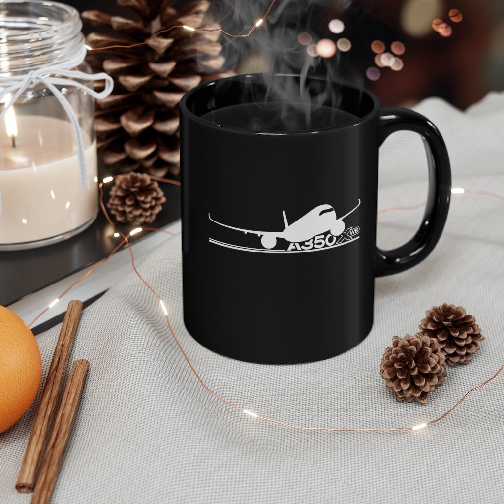 AIRBUS A350  DESIGNED MUG Printify