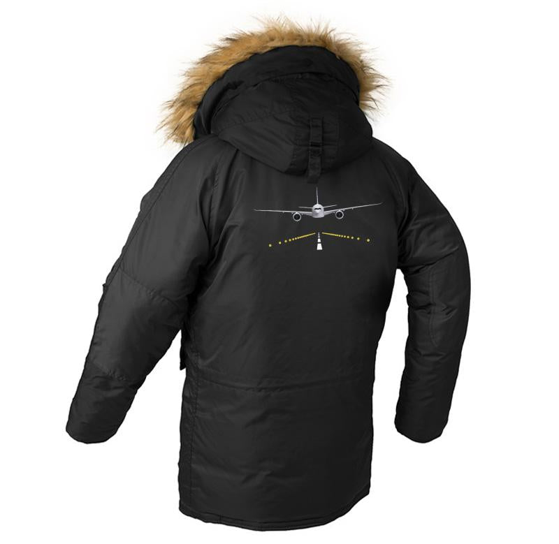 AIRBUS A350 DESIGNED WINTER N3B PUFFER COAT THE AV8R