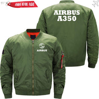 Thumbnail for AIRBUS A350 Ma-1 Bomber Jacket Flight Jacket Aviator Jacket THE AV8R