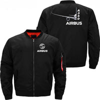 Thumbnail for AIRBUS A350XWB Ma-1 Bomber Jacket Flight Jacket Aviator Jacket THE AV8R