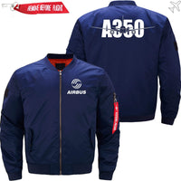 Thumbnail for AIRBUS A350 Ma-1 Bomber Jacket Flight Jacket Aviator Jacket THE AV8R