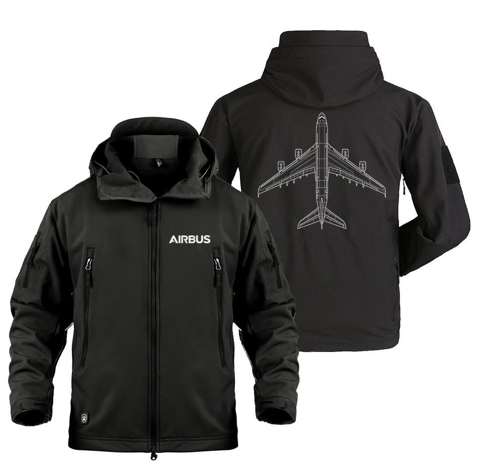 AIRBUS A380 DESIGNED MILITARY FLEECE THE AV8R