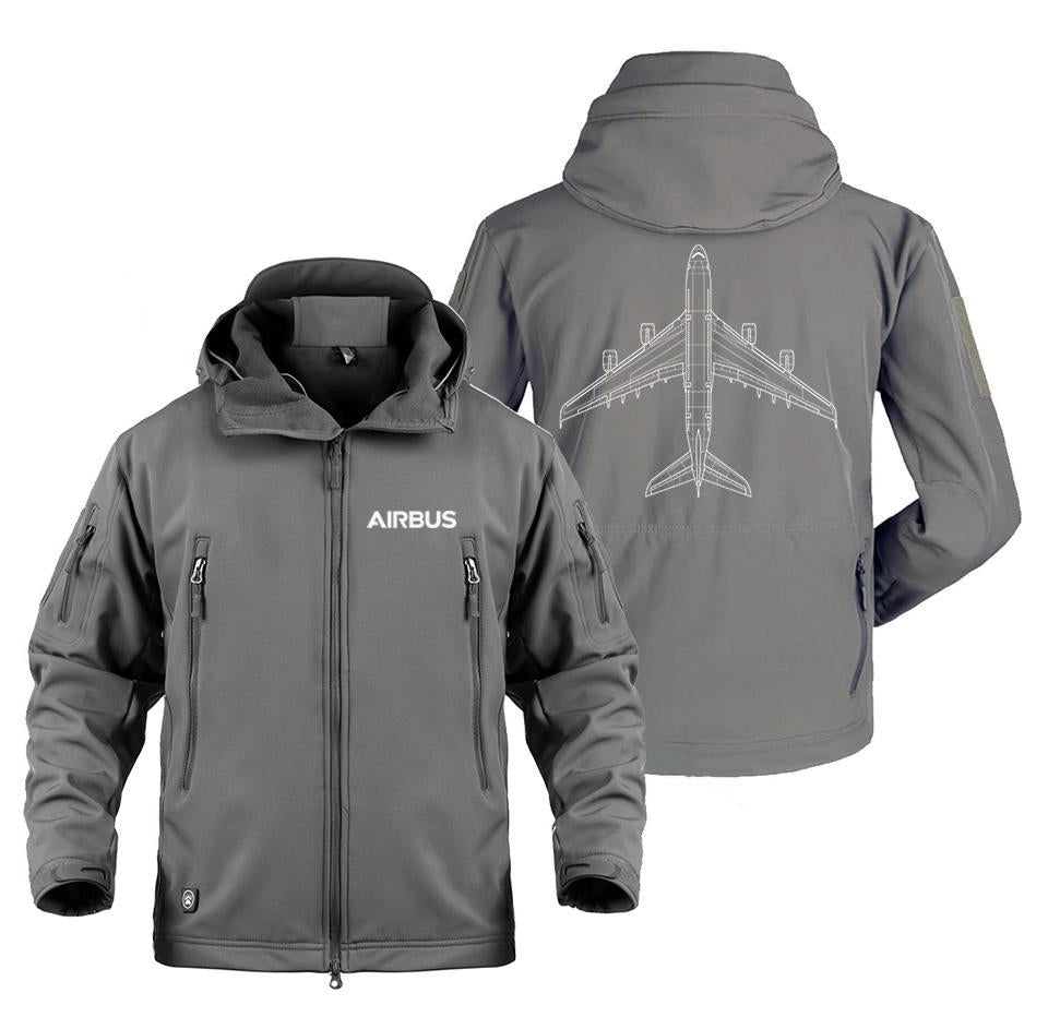 AIRBUS A380 DESIGNED MILITARY FLEECE THE AV8R