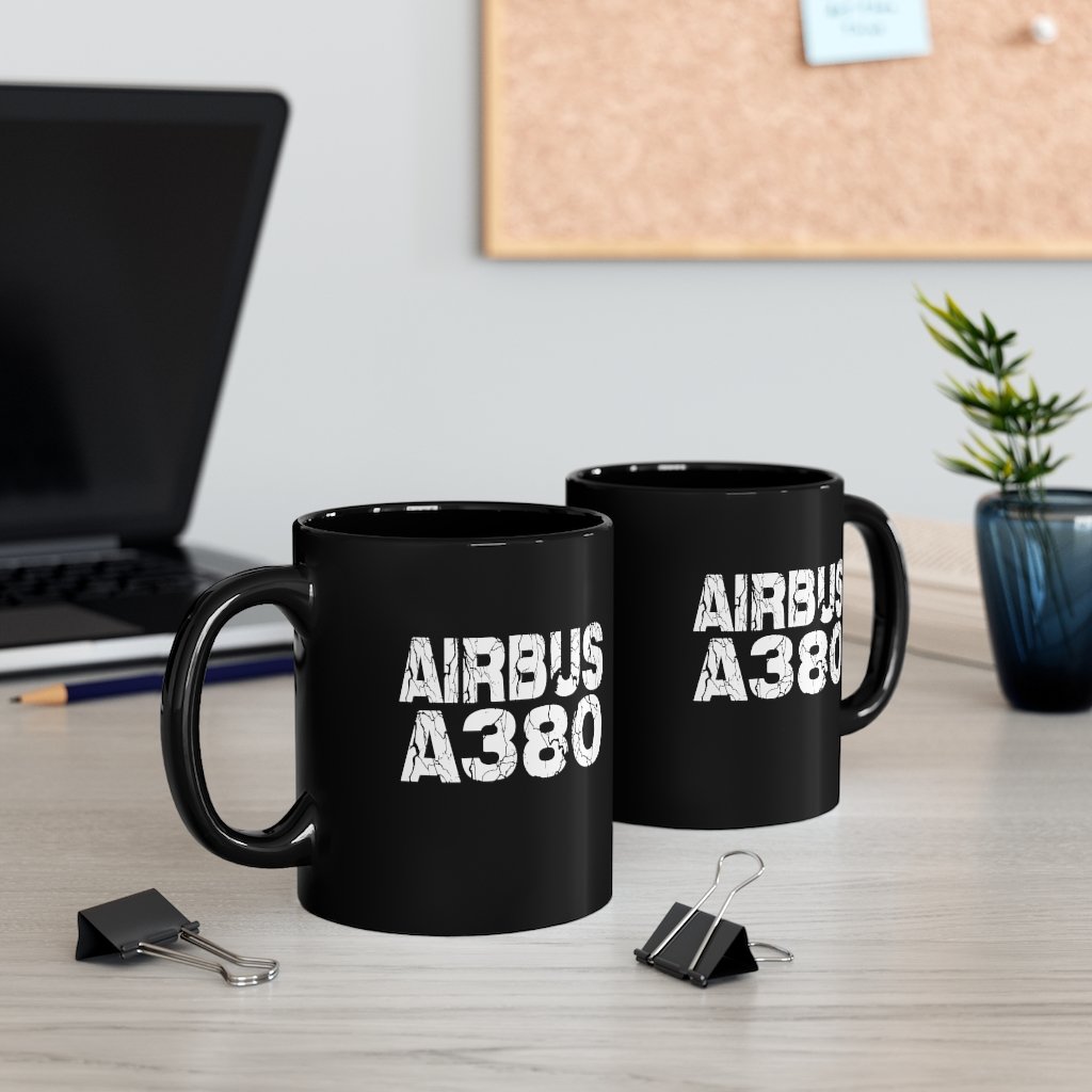 AIRBUS A380  DESIGNED MUG Printify