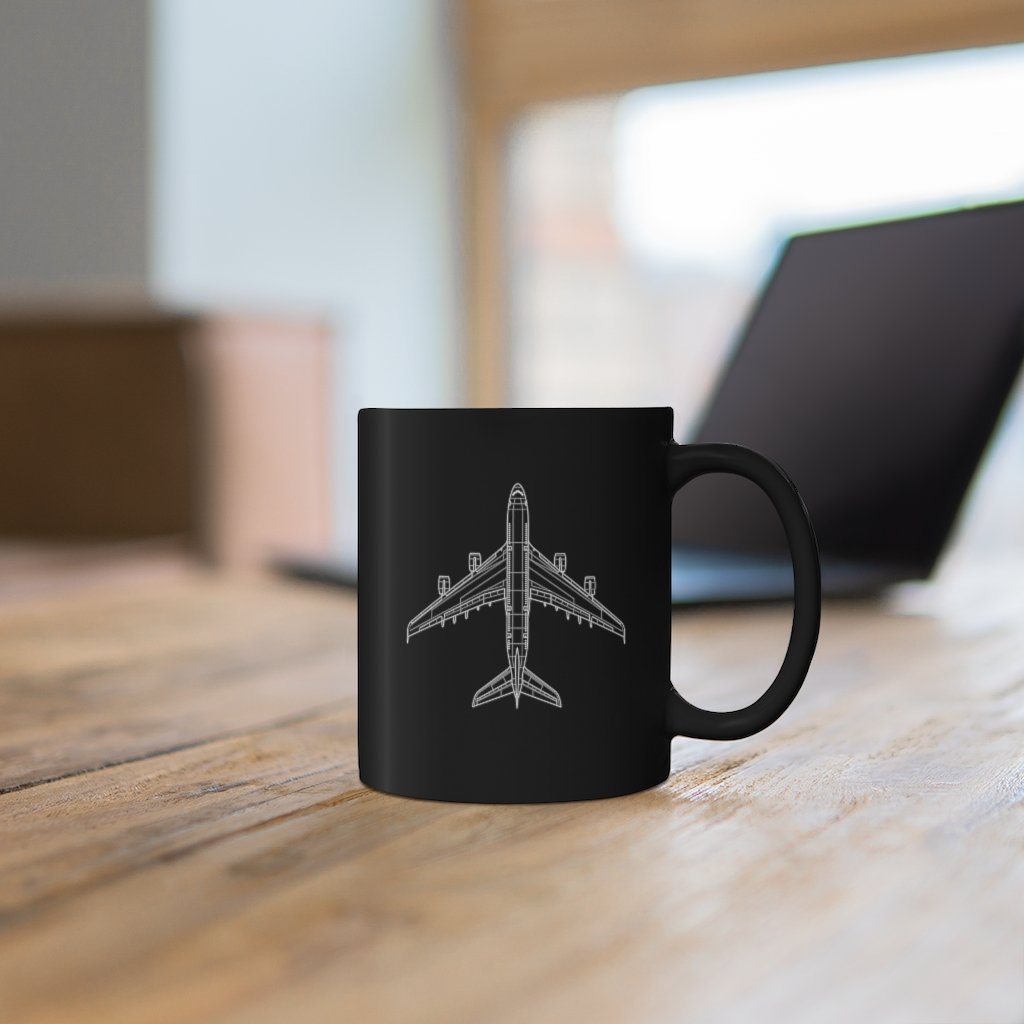 AIRBUS A380  DESIGNED MUG Printify