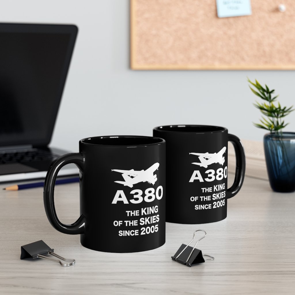 AIRBUS A380  DESIGNED MUG Printify