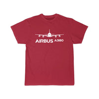 Thumbnail for Airbus A380 Aviation Pilot T-Shirt THE AV8R