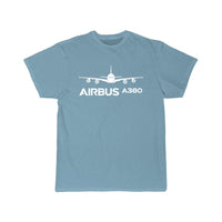 Thumbnail for Airbus A380 Aviation Pilot T-Shirt THE AV8R