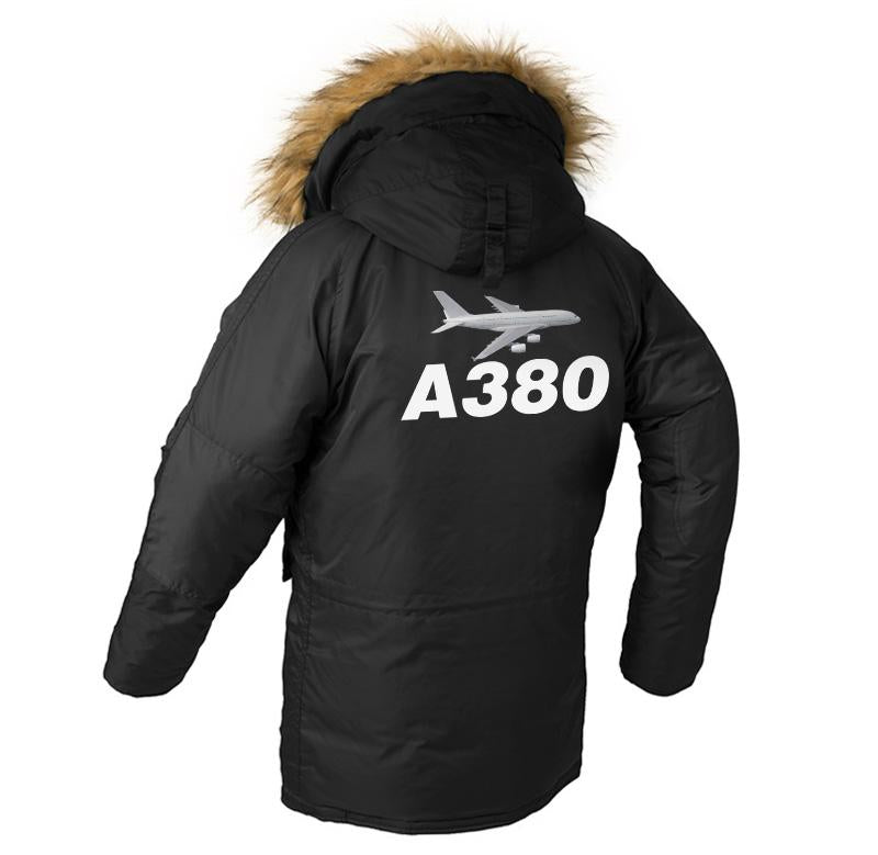 AIRBUS A380 DESIGNED WINTER N3B PUFFER COAT THE AV8R