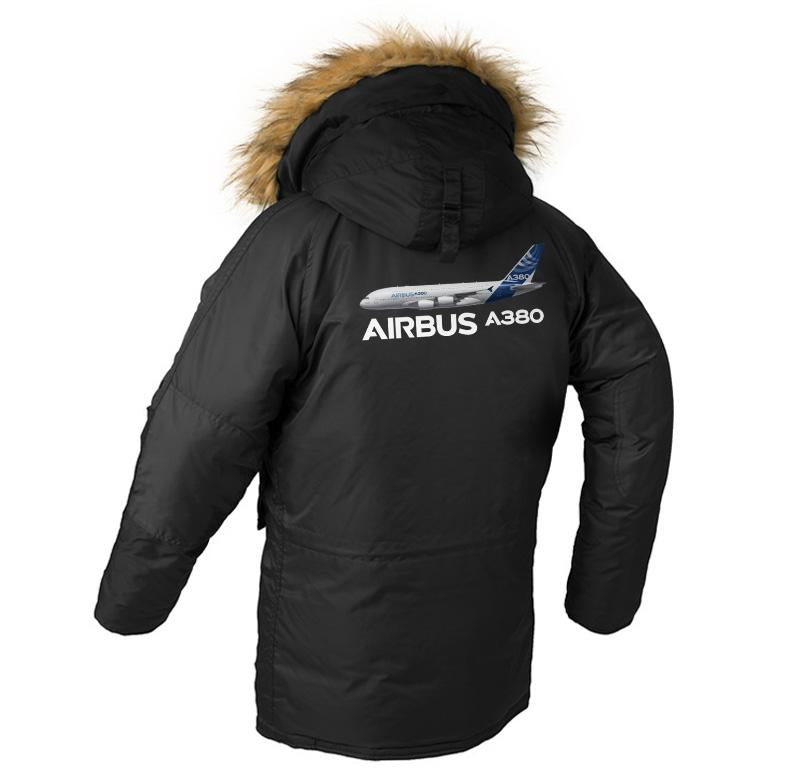 AIRBUS A380 DESIGNED WINTER N3B PUFFER COAT THE AV8R