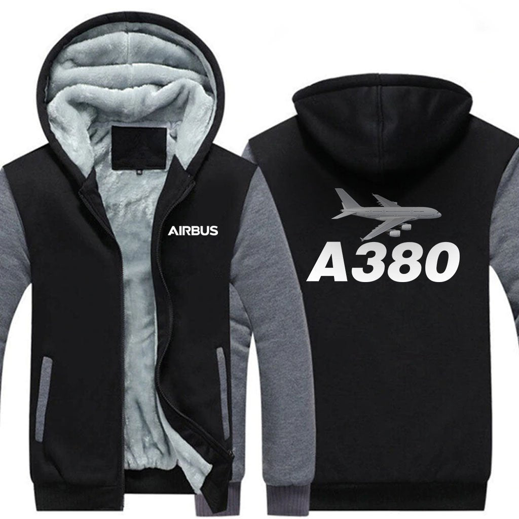 AIRBUS A380 DESIGNED ZIPPER SWEATERS THE AV8R