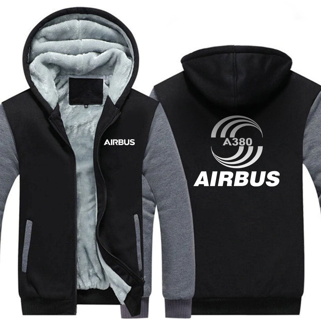 AIRBUS A380 DESIGNED ZIPPER SWEATERS THE AV8R