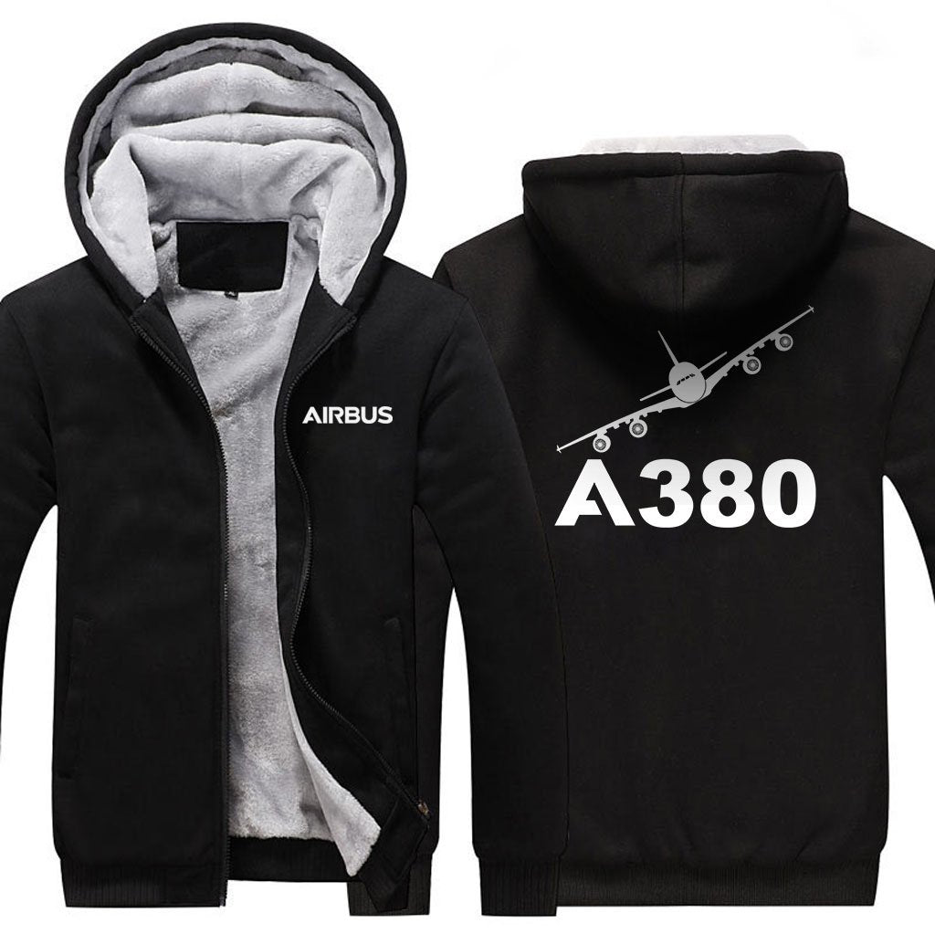 AIRBUS A380 DESIGNED ZIPPER SWEATERS THE AV8R