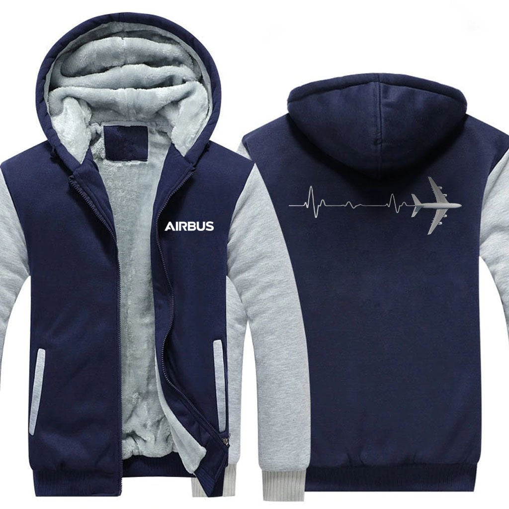 AIRBUS A380 DESIGNED ZIPPER SWEATERS THE AV8R