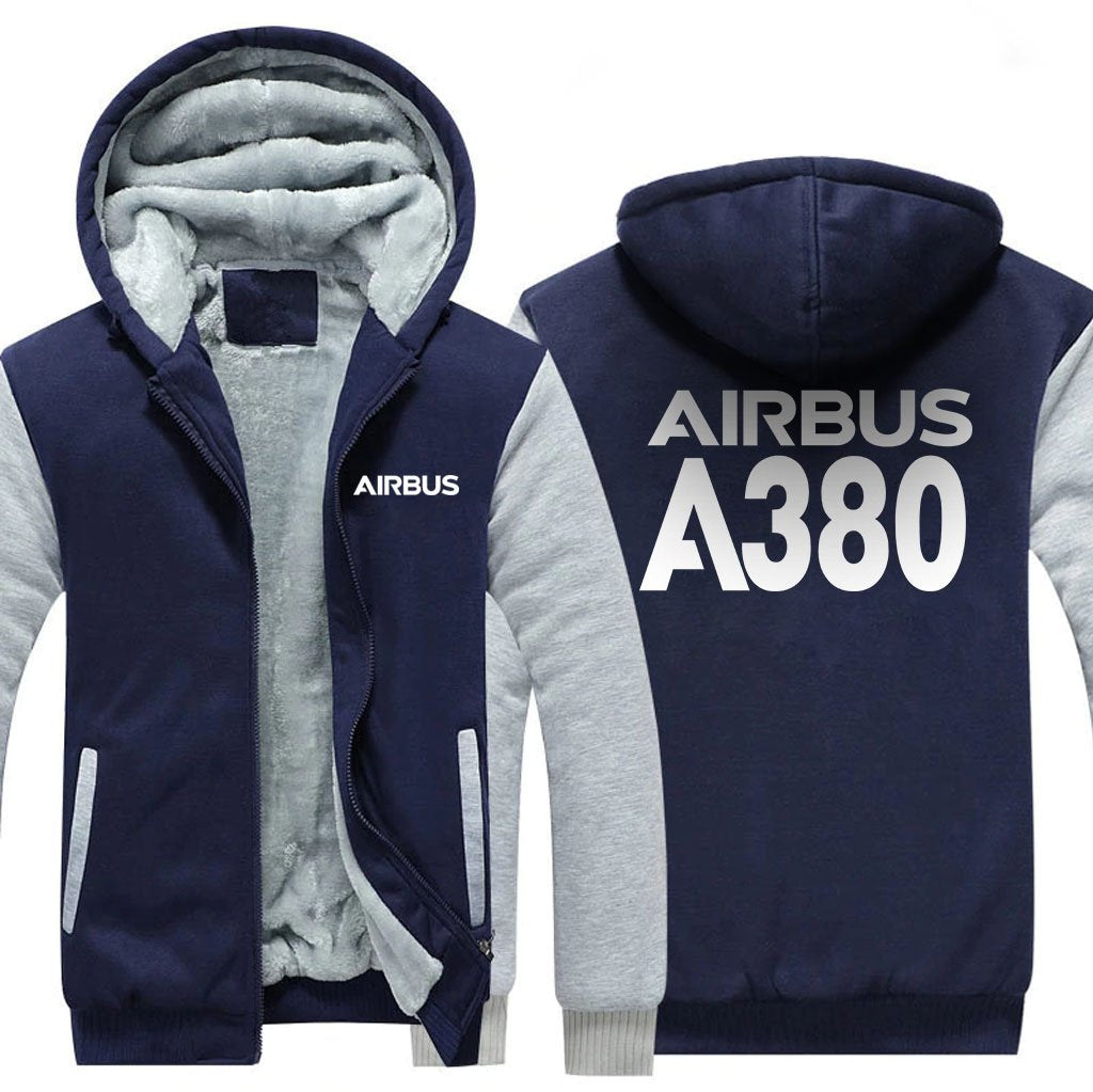 AIRBUS A380 DESIGNED ZIPPER SWEATERS THE AV8R