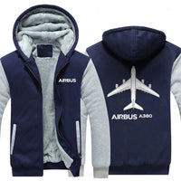 Thumbnail for AIRBUS A380 DESIGNED ZIPPER SWEATERS THE AV8R