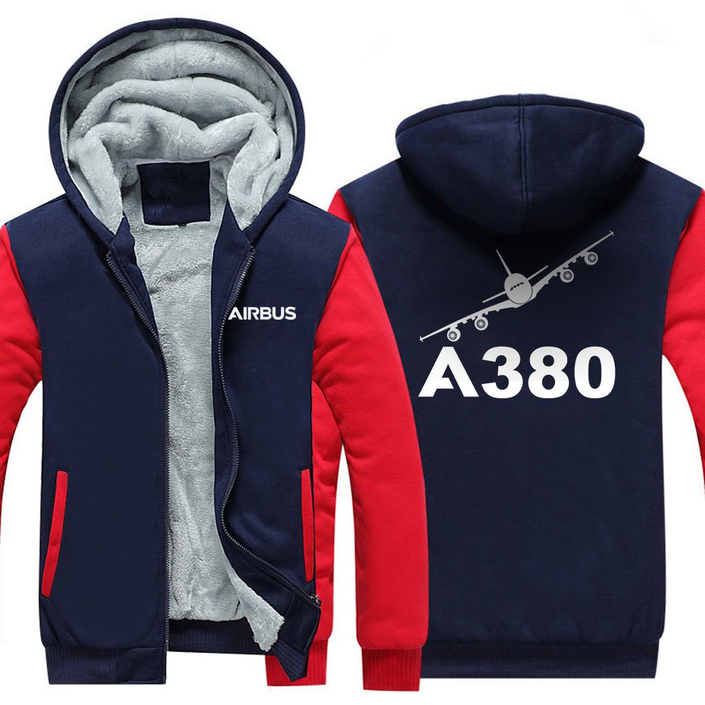 AIRBUS A380 DESIGNED ZIPPER SWEATERS THE AV8R