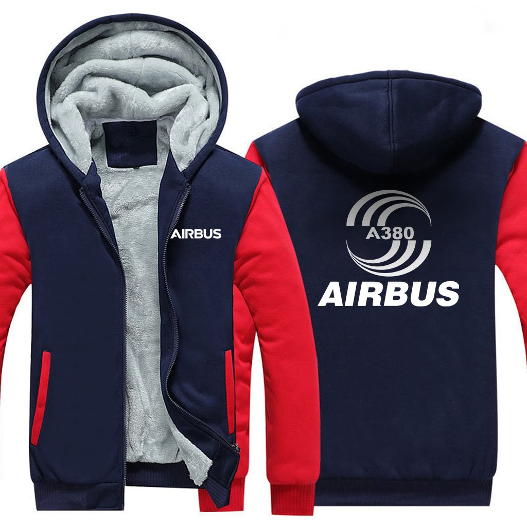 AIRBUS A380 DESIGNED ZIPPER SWEATERS THE AV8R