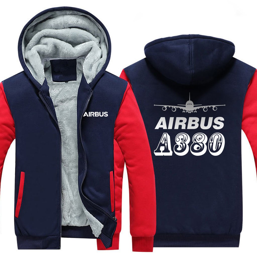 AIRBUS A380 DESIGNED ZIPPER SWEATERS THE AV8R