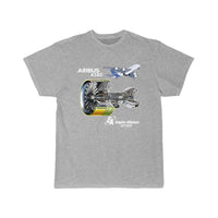 Thumbnail for Airbus A380 Engine Alliance GP700 Aviation Pilot T-Shirt THE AV8R