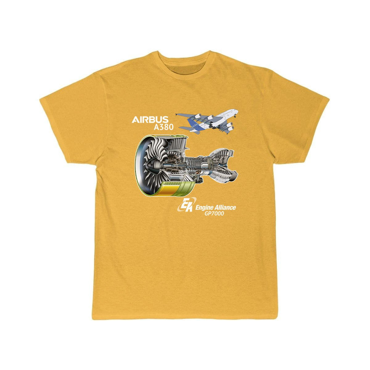 Airbus A380 Engine Alliance GP700 Aviation Pilot T-Shirt THE AV8R