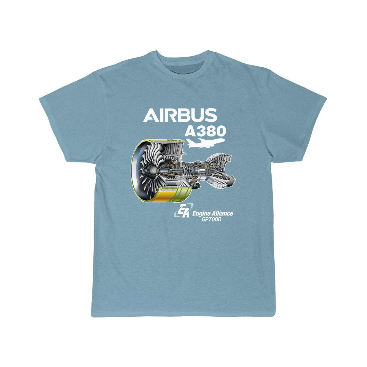 Airbus A380 Engine Alliance GP700 Aviation Pilot T-Shirt THE AV8R