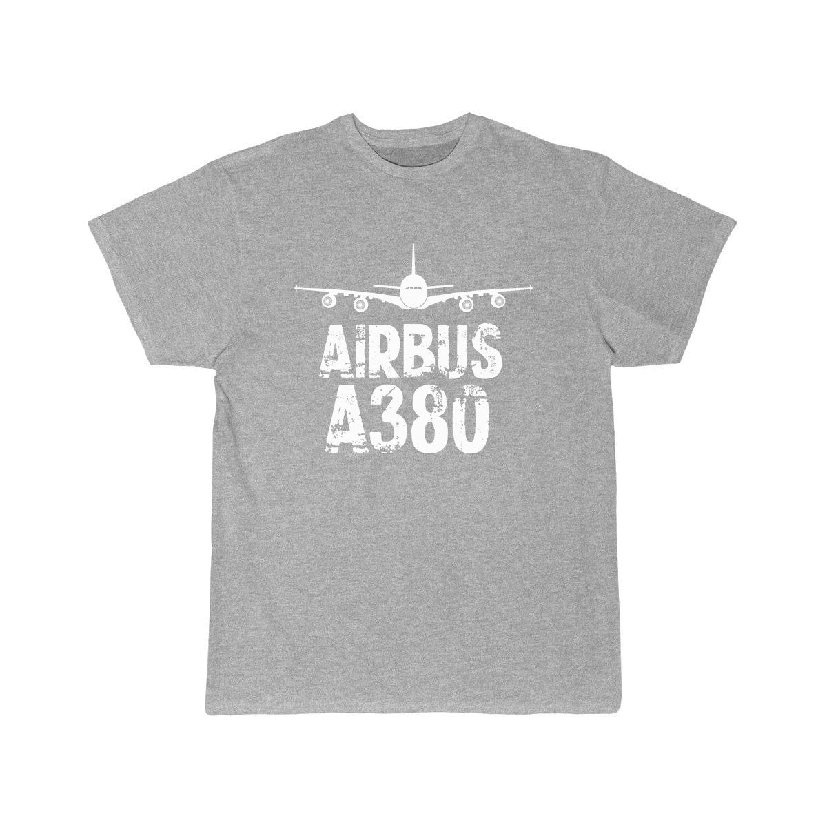 Airbus A380 Fade Aviation Pilot T-Shirt THE AV8R