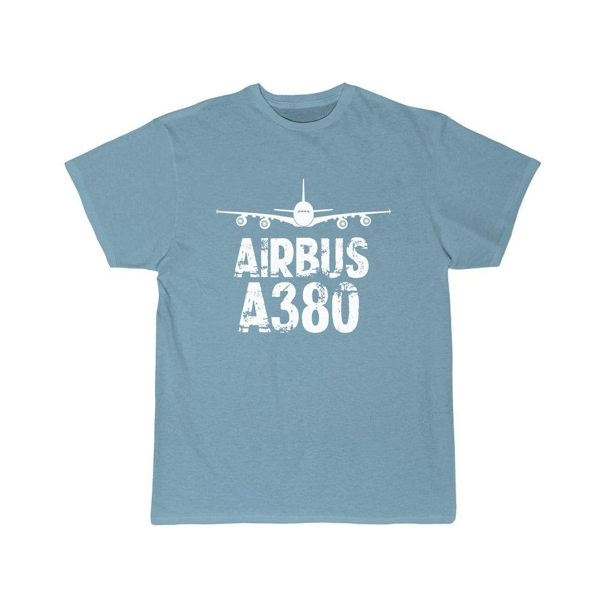 Airbus A380 Fade Aviation Pilot T-Shirt THE AV8R