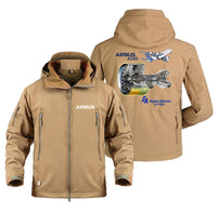 Thumbnail for AIRBUS A380 GP7000 DESIGNED MILITARY FLEECE THE AV8R