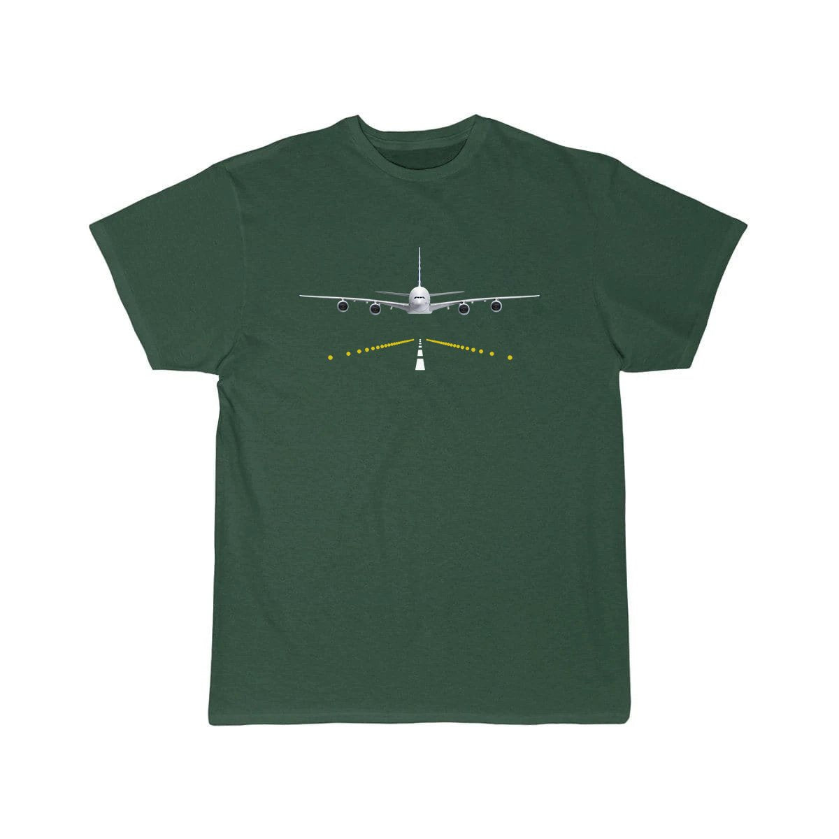 Airbus A380 Runway Aviation Pilot T-Shirt THE AV8R