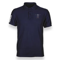 Thumbnail for AIRBUS A380 RUNWAY LIGHT DESIGNED POLO SHIRT THE AV8R