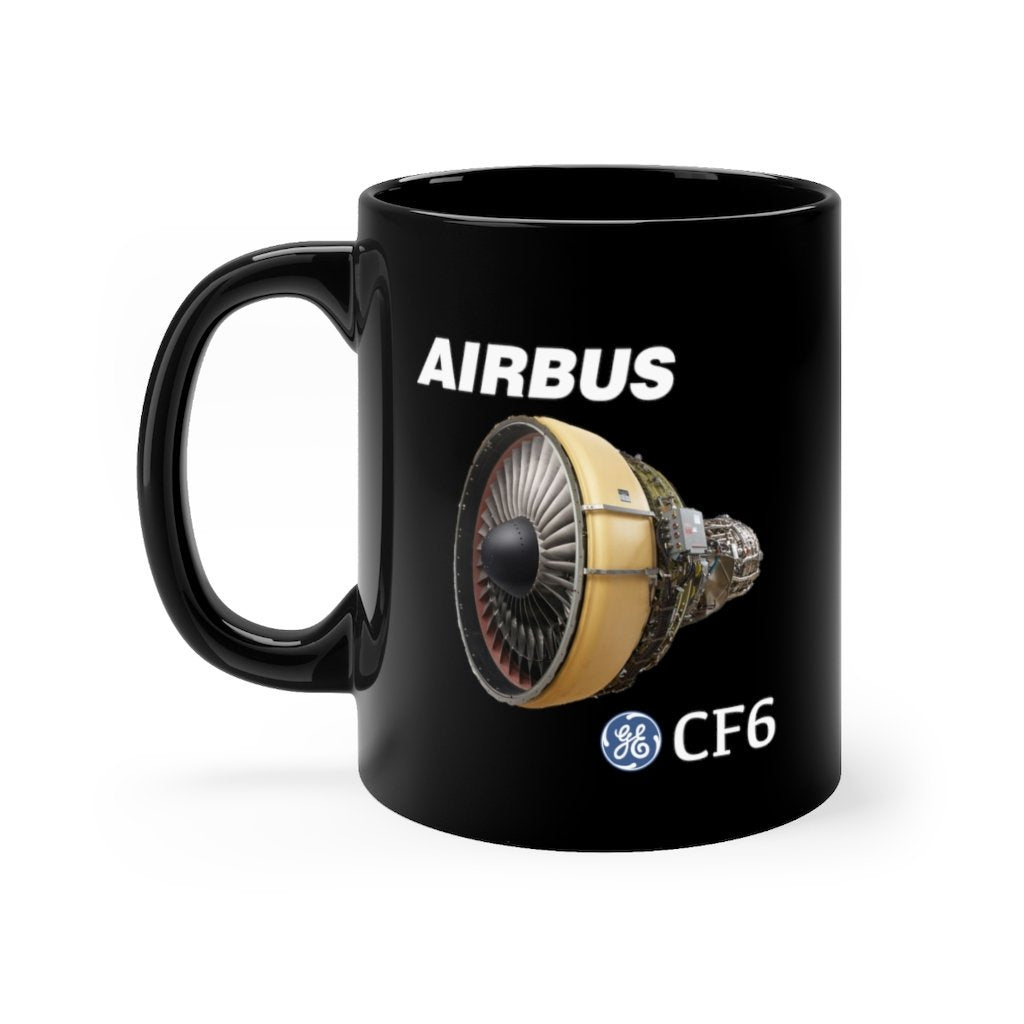 AIRBUS CF6  DESIGNED MUG Printify