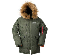 Thumbnail for AIRBUS  DESIGNED WINTER N3B PUFFER COAT THE AV8R