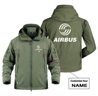 Thumbnail for AIRBUS  LOGO CUSTOM NAME DESIGNED MILITARY FLEECE THE AV8R