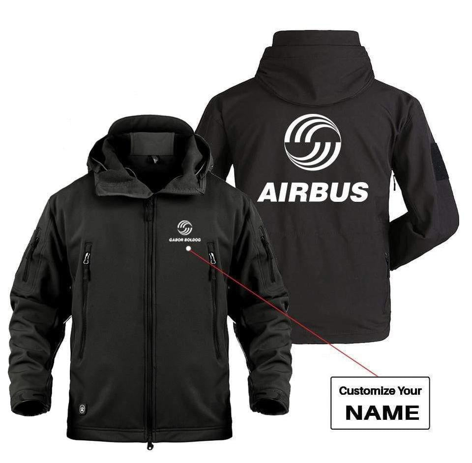 AIRBUS  LOGO CUSTOM NAME DESIGNED MILITARY FLEECE THE AV8R