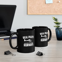 Thumbnail for REAL PILOTS RUNWASYS DESIGNED - MUG Printify