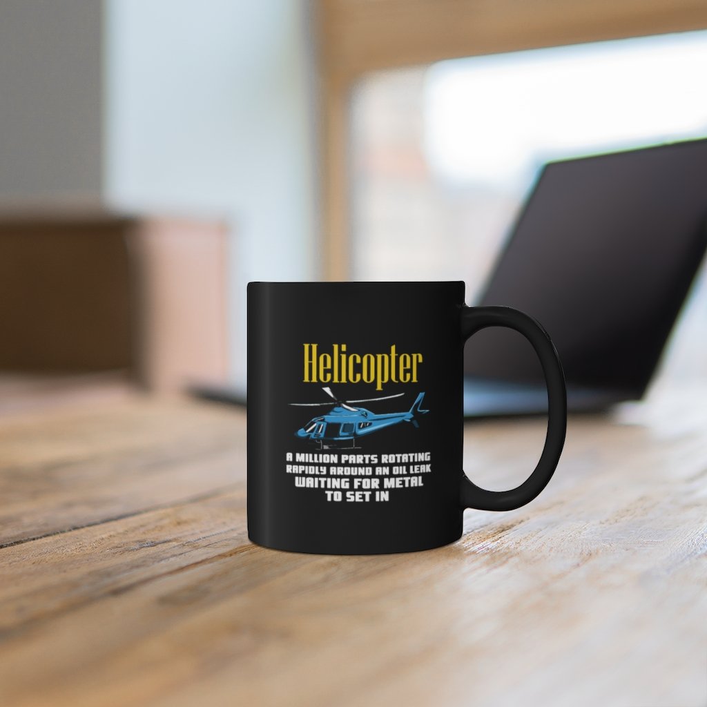 HELICOPTER DESIGNED - MUG Printify