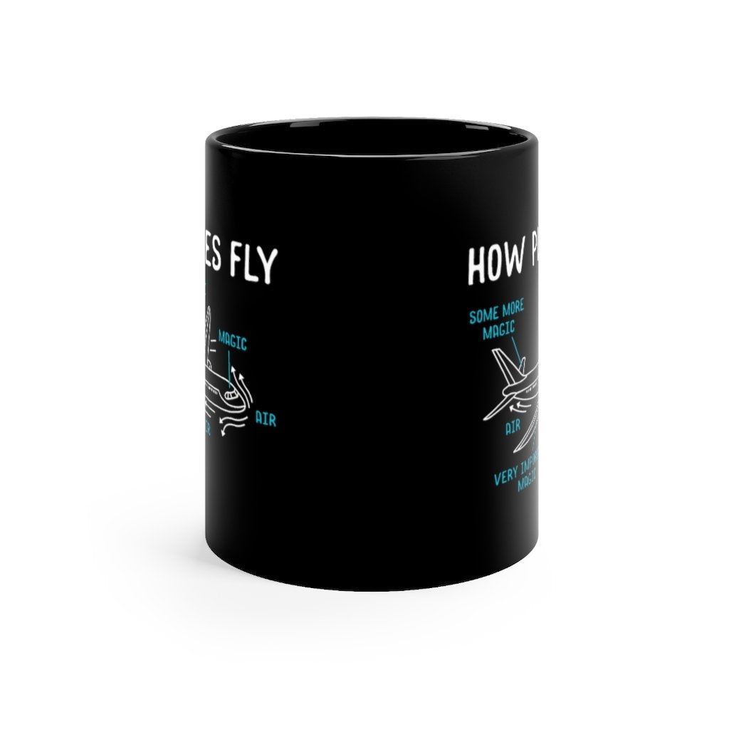 HOW PLANES FLY DESIGNED - MUG Printify